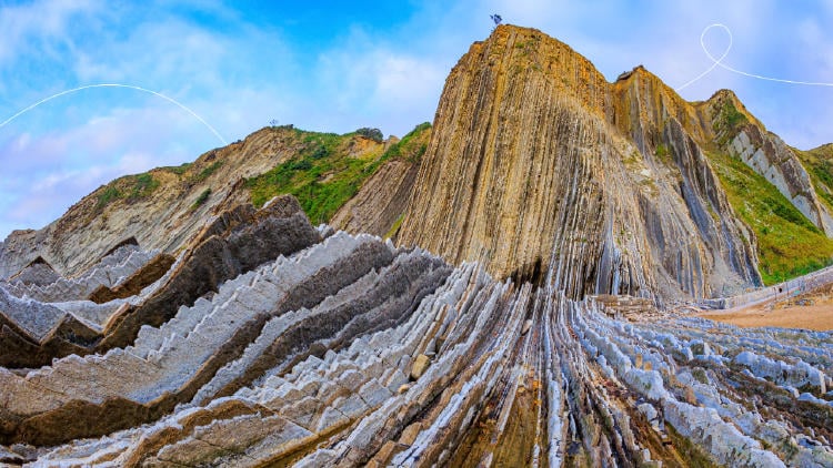 ZUMAIA Y ACANTILADOS DE FLYSCH